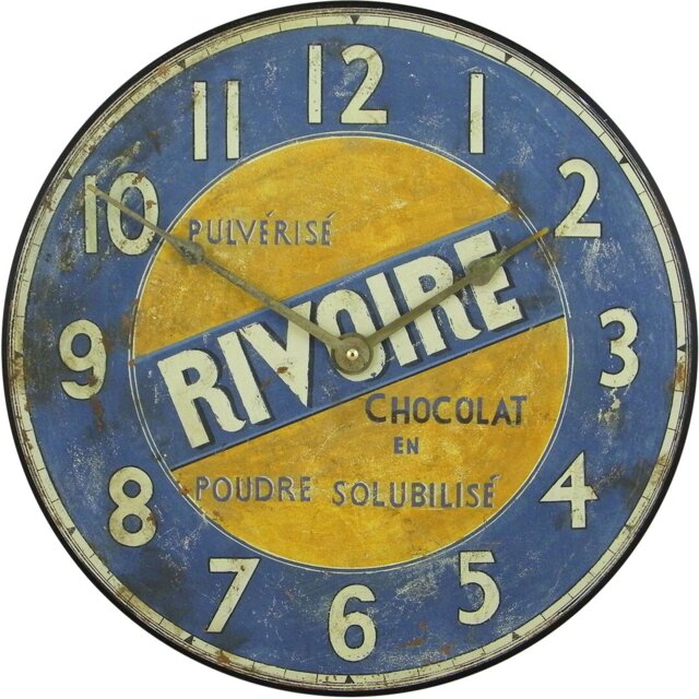 Rivoire Chocolat Wall Clock - 36cm