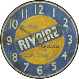 Rivoire Chocolat Wall Clock - 36cm