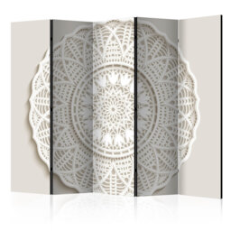 225cm W x 172cm H 5 - Panel Acoustic Room Divider Folding Room Divider