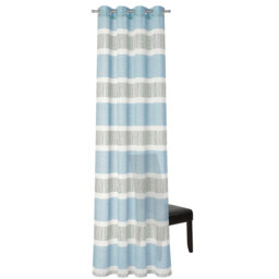 Aibek Eyelet Semi Sheer Single Curtain