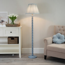 Bobbles 149cm Rose Pink Traditional Floor Lamp