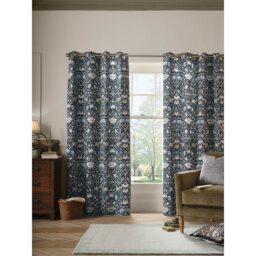 Cotton Blend Curtain Panel Pair