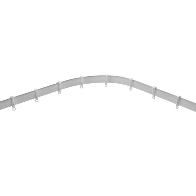 White Curtain Track/Rail