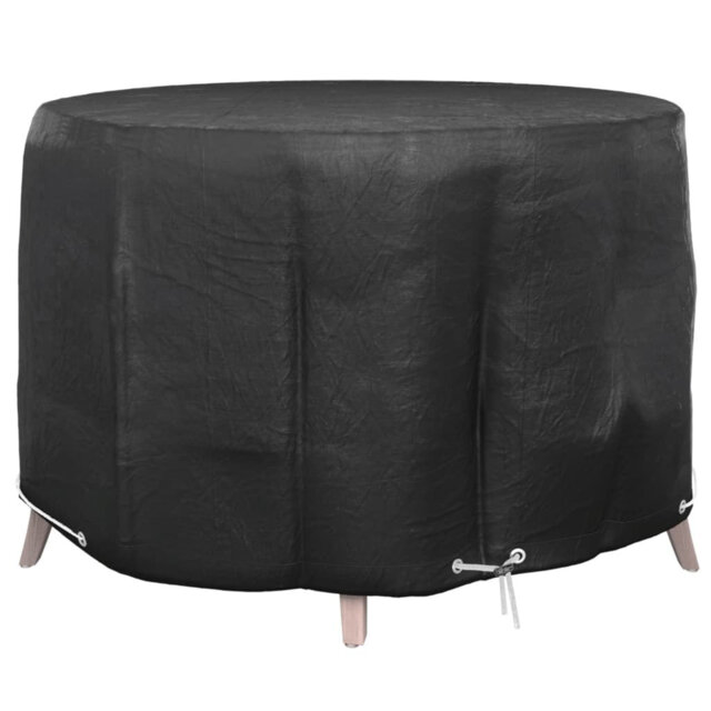 Dakota Fields Garden Furniture Cover 6 Eyelets Diameter125x75 Cm Round