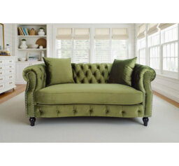 Mocanaqua 2 Seater Velvet Sofa
