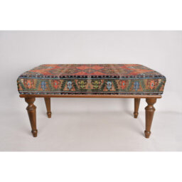 Cotton Upholstered Bench