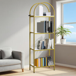 183cm H x 60cm W Metal Bookcase
