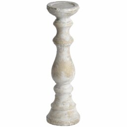 Wood Tabletop Candlestick