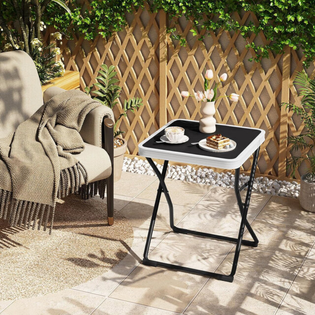 Cancio Square Wood Outdoor Bistro Table , 40.5cm cm W 40.5cm cm D