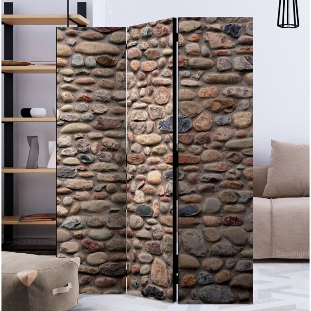 Coffey 172cm H Solid Wood Folding Room Divider