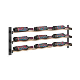 Thedford 9 Bottle Wall Mounted Wine Bottle Rack
