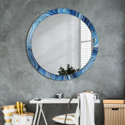 Huldar Glass Flat Wall Mirror