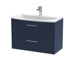 Juno 810mm Single Bathroom Vanity with Drop In Vitreous China Basin
