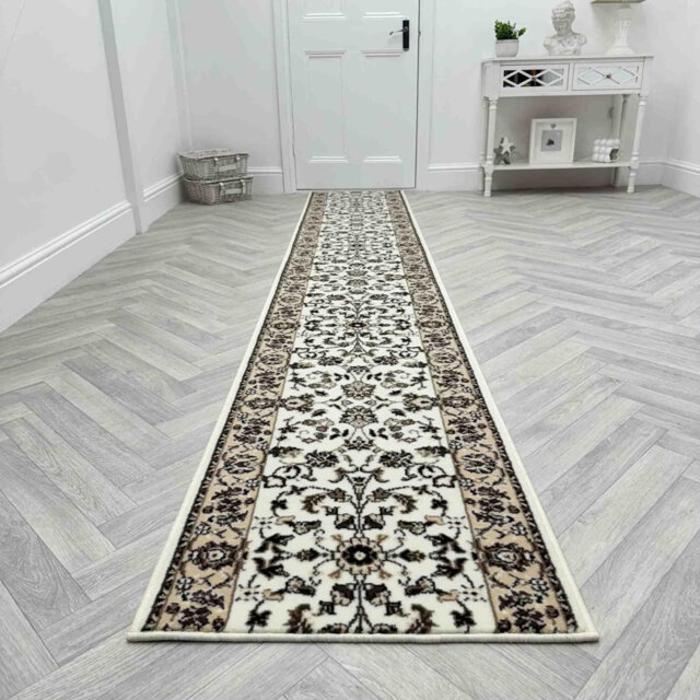 Persian Pearl Hallway Runner Rug – Soft, Comfortable & Durable Carpet for Hall, Kitchen & Corridor