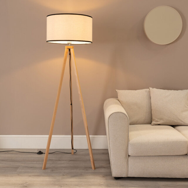 Carrizal 148cm Tripod Floor Lamp