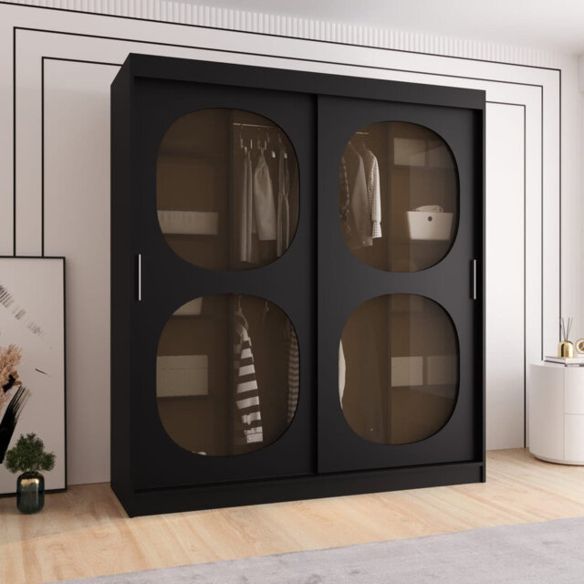 2 Door Manufactured Wood Wardrobe