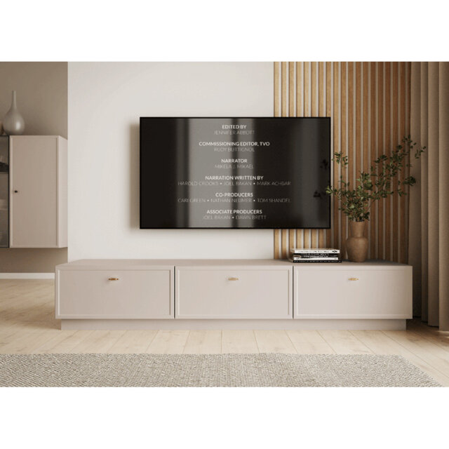 "Bagga Unfinished TV Stand for TVs up to 77"""
