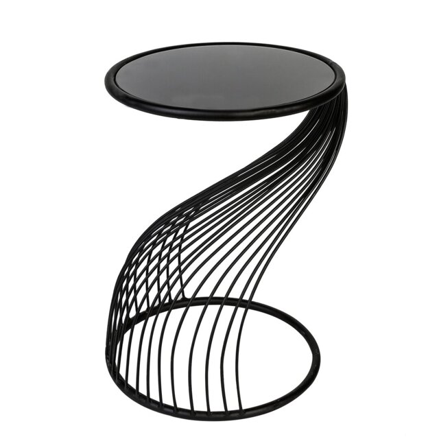 Kipp glass side table