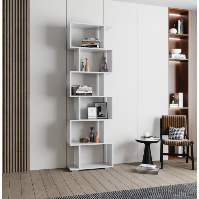 Palusa 196.1cm H x 60cm W Standard Bookcase
