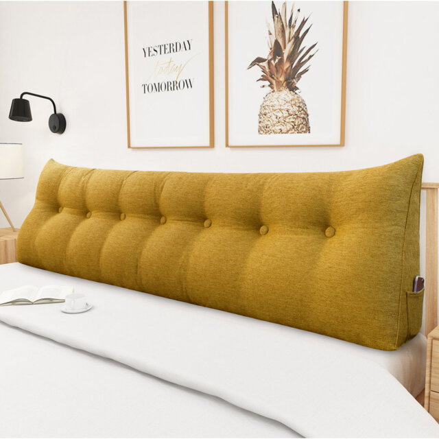 180cm Curved Headboard Pillow