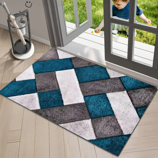 Stylish Large Shaggy Rug Hallway Runner Living Room Bedroom Area Rug Carpet Mat