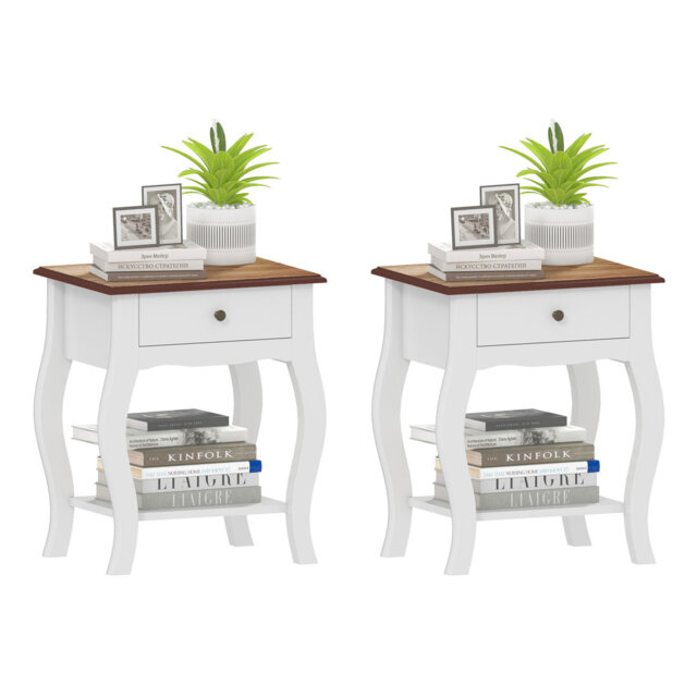 45cm W Bedside Table
