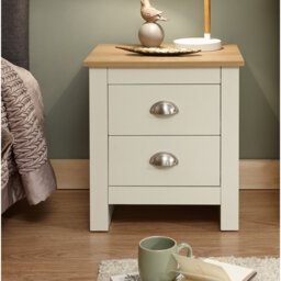 Loretta 45cm W Particle Board / Chipboard Bedside Table