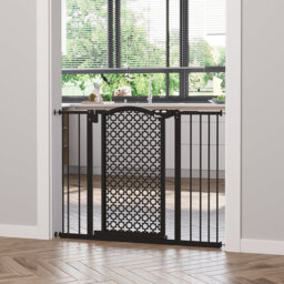 Pressure Mounted Pet Gate With Door