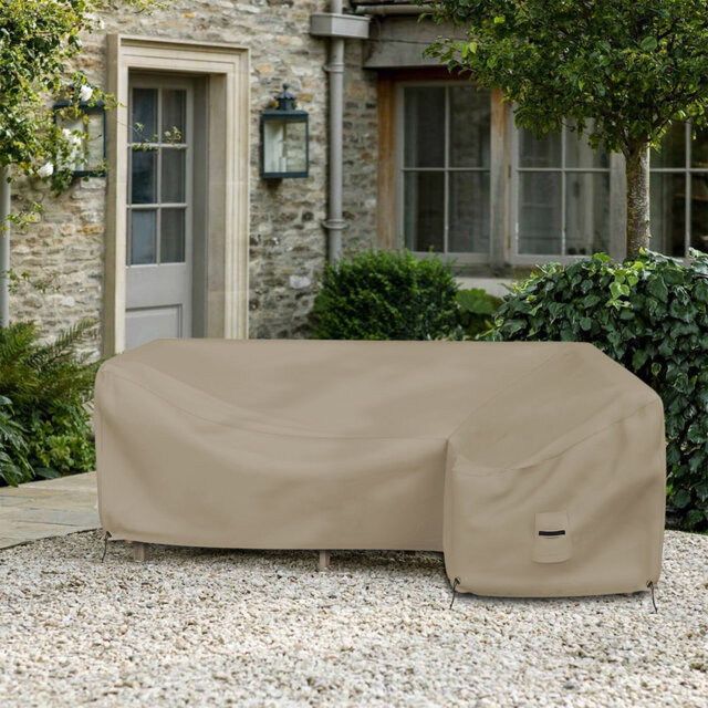 Kimbolton Heavy Duty Multipurpose Waterproof Patio Sectional Sofa Cover, Outdoor Couch Lounge Furniture Cover