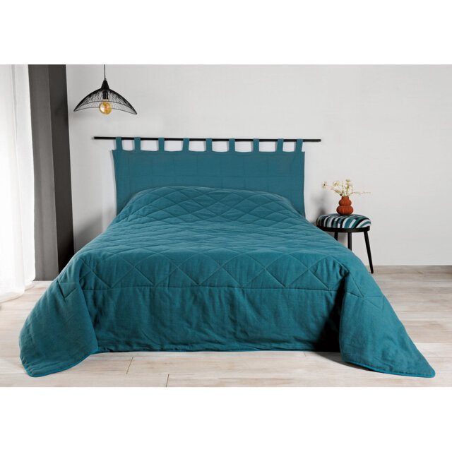 Irandy 100% Linen Solid Colour Bedspread