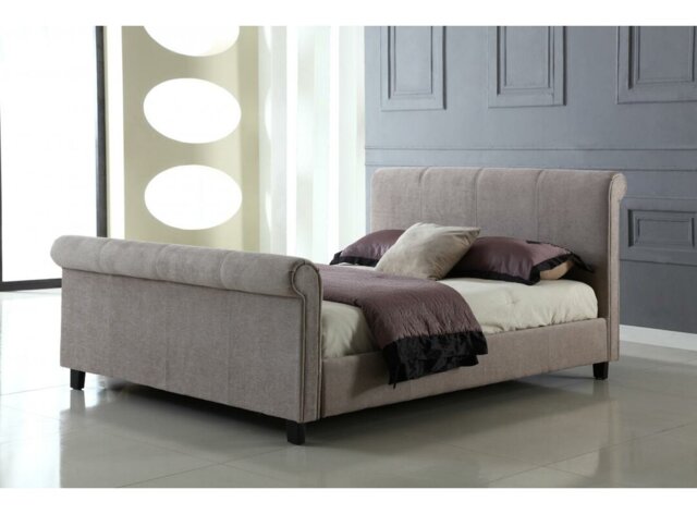 Merton Upholstered Sleigh Bed