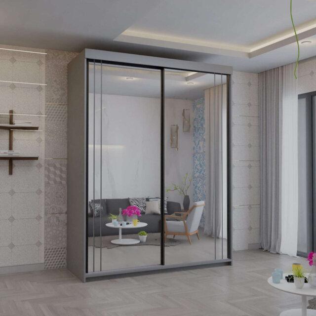 2 Door Laminate Wardrobe