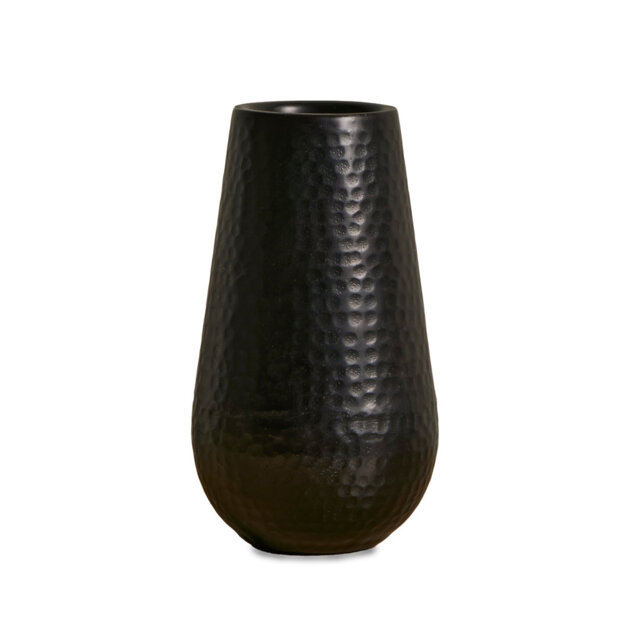 Adoram Colt 20cm Metal Candle Holder, Black Bronze