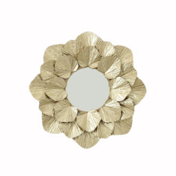 Deverel Metal Round Wall Mirror