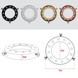 UNO Lamp Shade Holder Adapter Ring for Pendant Lights