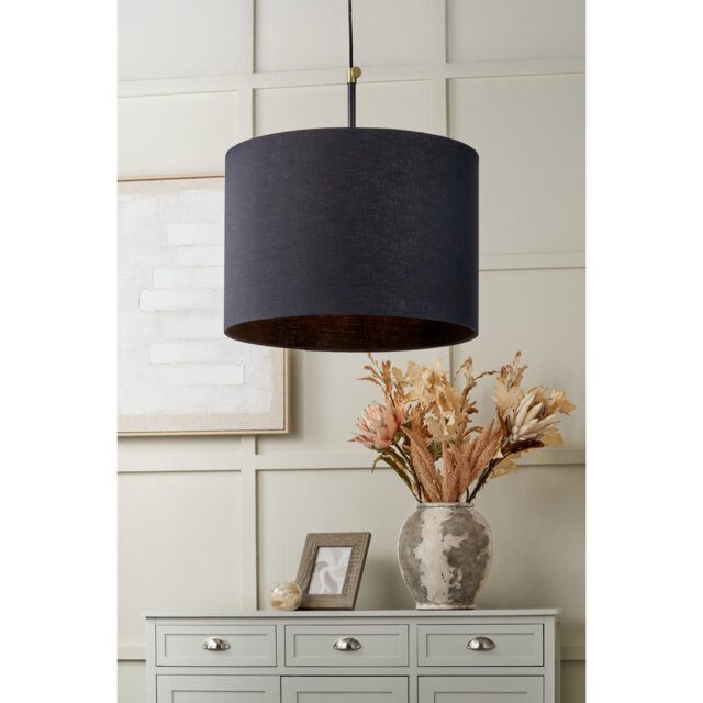 1 - Light Drum Chandelier