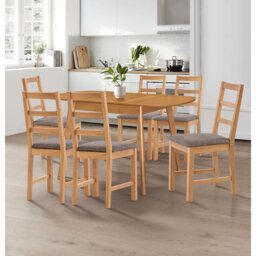 Donnay 6 - Person Butterfly Leaf Dining Set