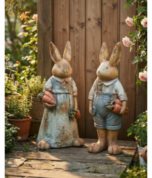 Animals Ceramic / Porcelain Garden Statue