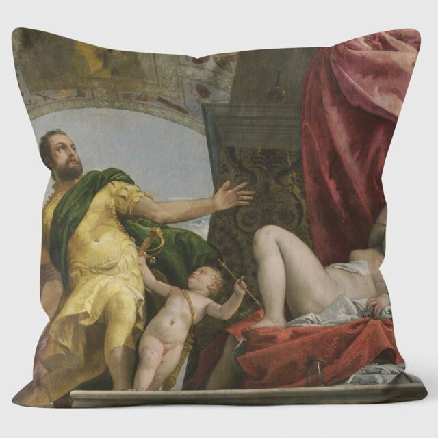 Respect - Paolo Veronese - National Gallery Cushion