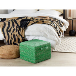 Floriston 45cm Wide Square Pouf Ottoman