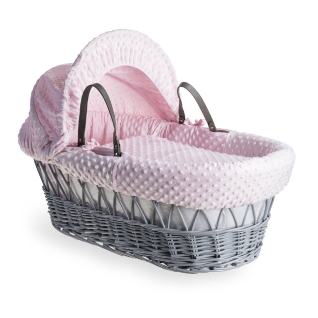 Dimple Wicker Moses Basket