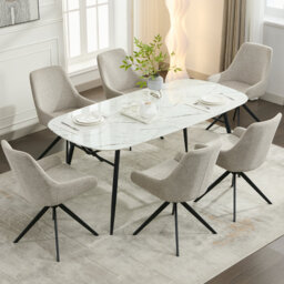 124.46cm H Metal Side Chair