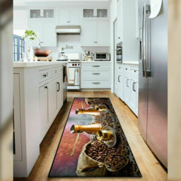 Muaadh Brown/Gold Rug