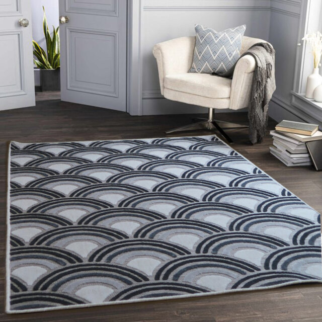 Verlene Geometric Hand Woven 120cm X 170cm Indoor / Outdoor Area Rug