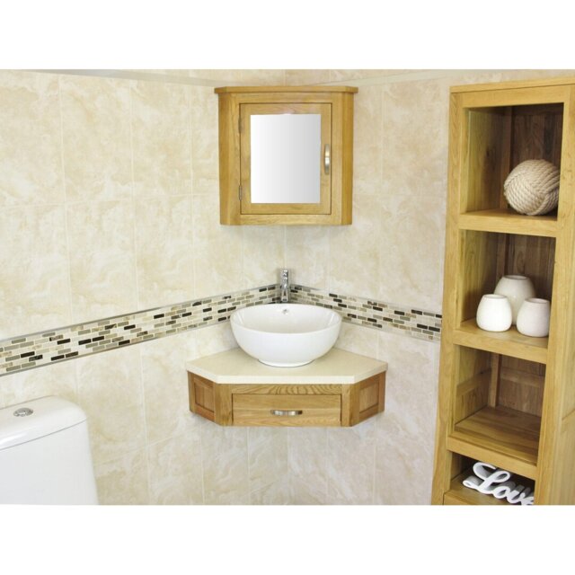 Covarrubias Compact 550mm Wall Mounted Single Vanity Unit