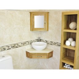 Covarrubias Compact 550mm Wall Mounted Single Vanity Unit