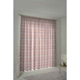 Devore Pencil Pleat Opaque Curtain