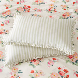 Canopy Stripe Cotton Pillowcase Pair