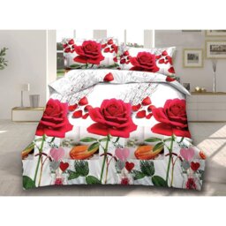 Elior Polyester Floral Duvet Cover Set with Pillowcases Included