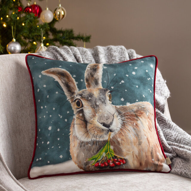 Hare Square Cushion